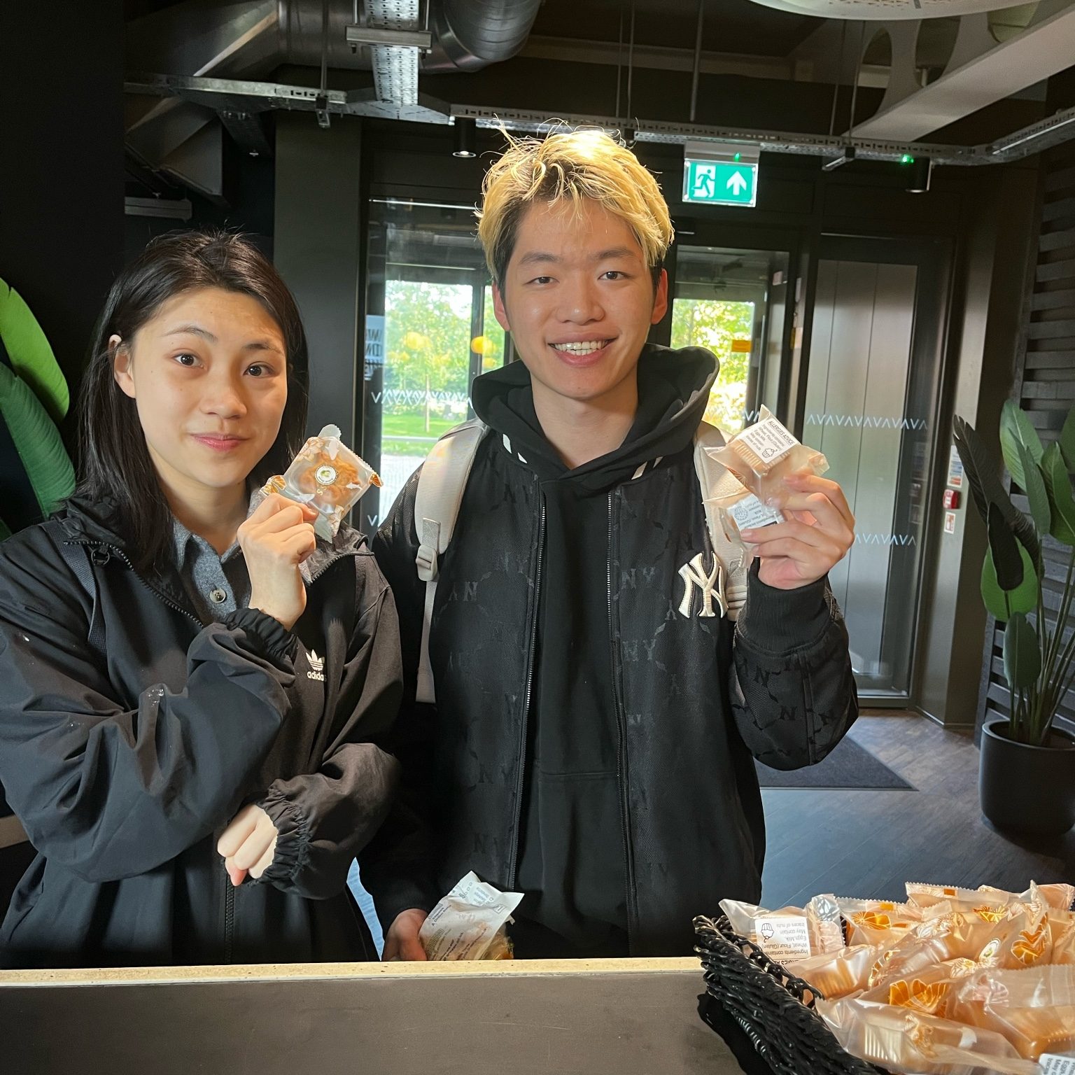 Vita Student residents celebrating cultural diversity with snacks in a shared space